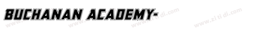 Buchanan Academy字体转换